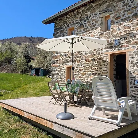 Charmante Maison Dans Les Gorges De La Loire Avec Terrasses Et Poele A Bois - Fr-1-582-319 * Retournac