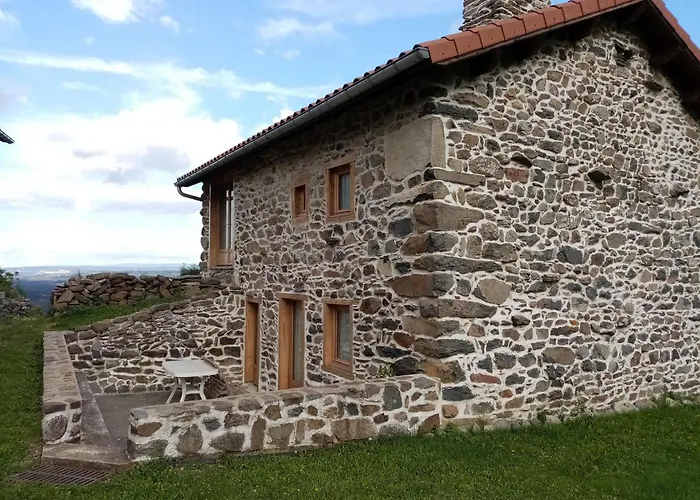 Charmante Maison Dans Les Gorges De La Loire Avec Terrasses Et Poele A Bois - Fr-1-582-319 Retournac