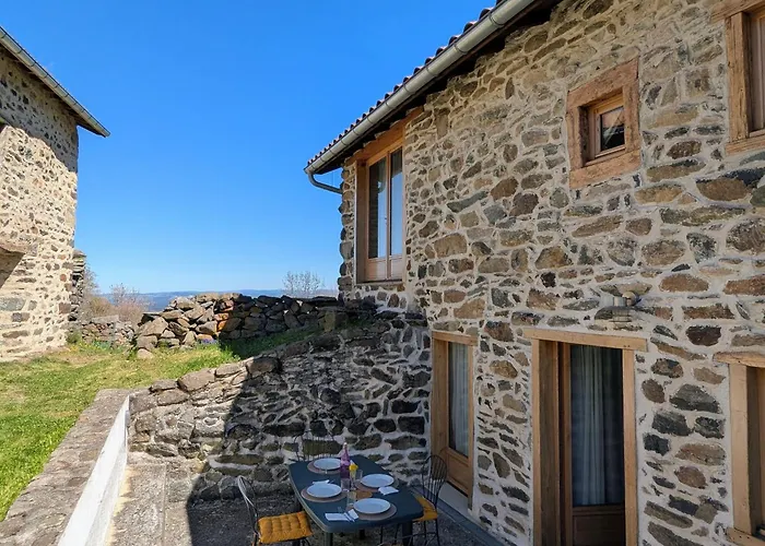 Charmante Maison Dans Les Gorges De La Loire Avec Terrasses Et Poele A Bois - Fr-1-582-319 Retournac
